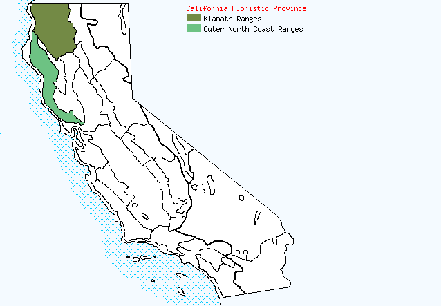 bioregional map for LUPINUS%20lapidicola being generated