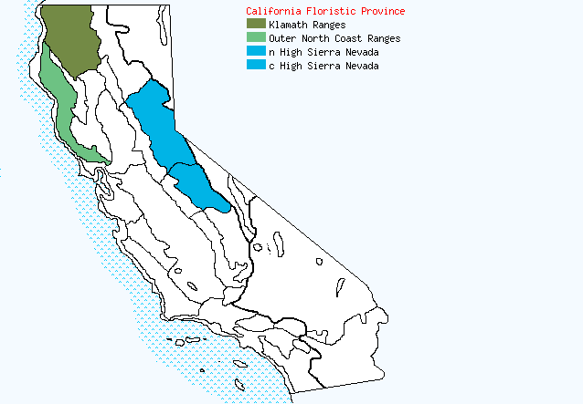 bioregional map for MONARDELLA%20sheltonii being generated