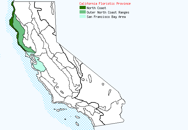 bioregional map for HORKELIA%20tenuiloba being generated