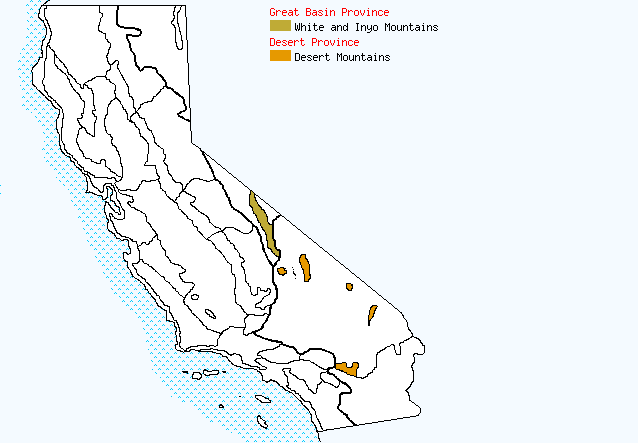 bioregional map for MENTZELIA%20oreophila being generated