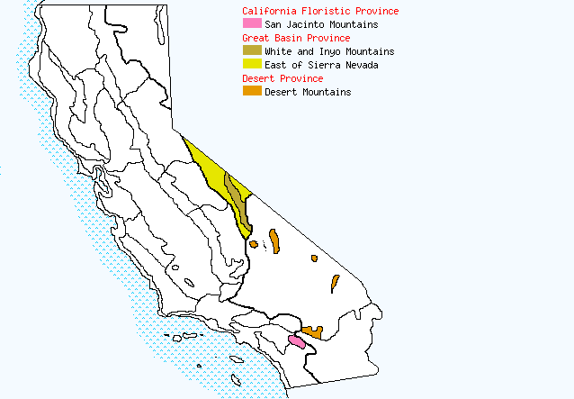 bioregional map for KECKIELLA%20rothrockii being generated