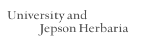 University and
               Jepson Herbaria