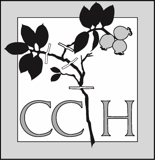 CCH logo of a stylized manzanita specimen