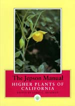 Book cover of The Jepson Manual: Vascular Plants of California: Second Edition