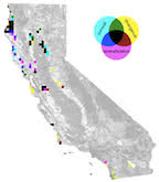 phylogeny map